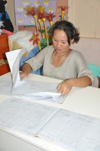 Mercy, being the bookkeeper of the BSPMC in Brgy.Poblacion, Esperanza, Agusan del Sur, carefully reviews the entries to the ledger to check if their financial transactions are recorded correctly.