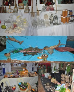 The products displayed and sold during the SLP Congress.