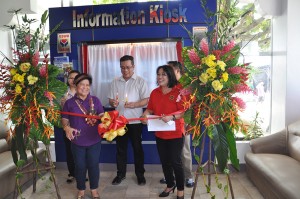 Blessing and Inauguration of Information Kiosk at DSWD Caraga Main Lobby, Butuan City, February 27, 2014 with Hon. Corazon Juliano – Soliman.