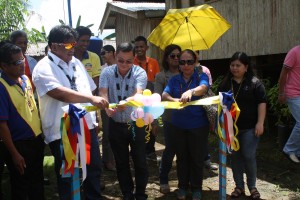 Ribbon Cutting and Blessing of the Rain Water Harvester