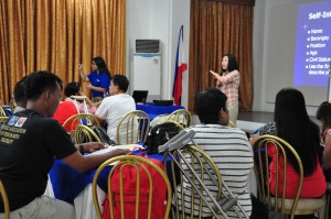 Butuan City – The Department of Social Welfare and Development (DSWD) oriented the Persons with Disabilities (PWDs) sector on Disaster Risk Reduction and Management (DRRM) on July 23-24, 2014.  Held at Prince Hotel, PWDs taught about the Policy Framework, Overview of Hazards and Understanding Disaster Management and Family Disaster Preparedness and Disaster Preparedness Framework and Participatory Disaster Risk Assessment, by DSWD Social Welfare Assistant, Eval B. Makinano.  Division Chief Angelita B. Amista, Institutional Development Division/Protective Services Unit, told the attendees to be vigilant and be prepared on disaster before it strikes.  “I encouraged you to share your learning’s in this activity to your loved ones, friends, and neighbors,” Amista said.  The activity is part in the 36th National Disability Prevention and Rehabilitation Week Celebration.