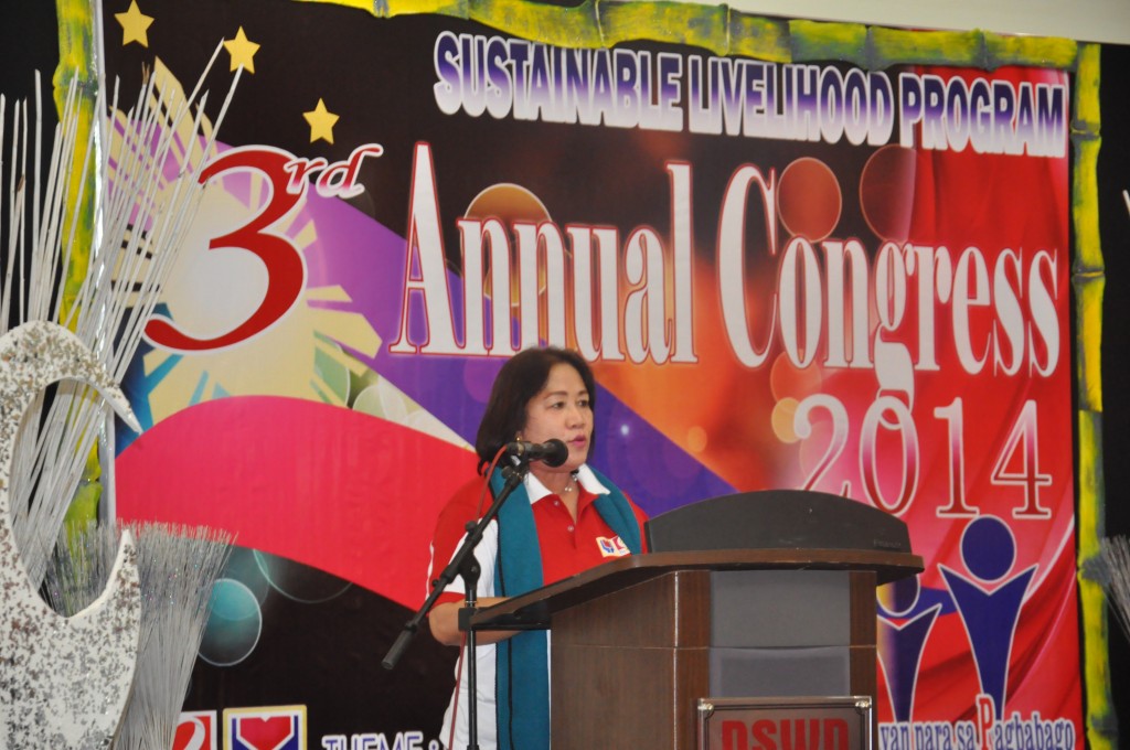 DSWD Caraga RD Minda B. Brigoli Opens The 3rd Annual Congress Of SLP ...