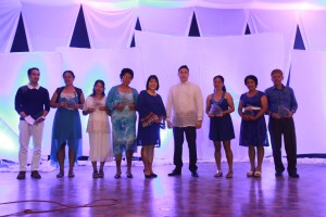 The Bangon Kabuhayan awardees whose associations are recognized for outstanding microenterprise initiatives