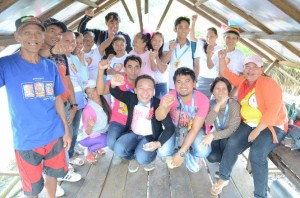 Happy and grateful attendees of the turn-over ceremony