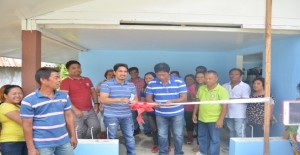 Delightful countenance of the members of Del Carmen Farmers Association during the cutting of ribbon on their newly opened Water Refilling Station. 