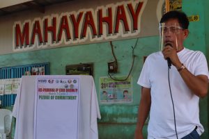 DSWD KALAHI-CIDSS Cash for work in Kitcharao; Mario Magsanay