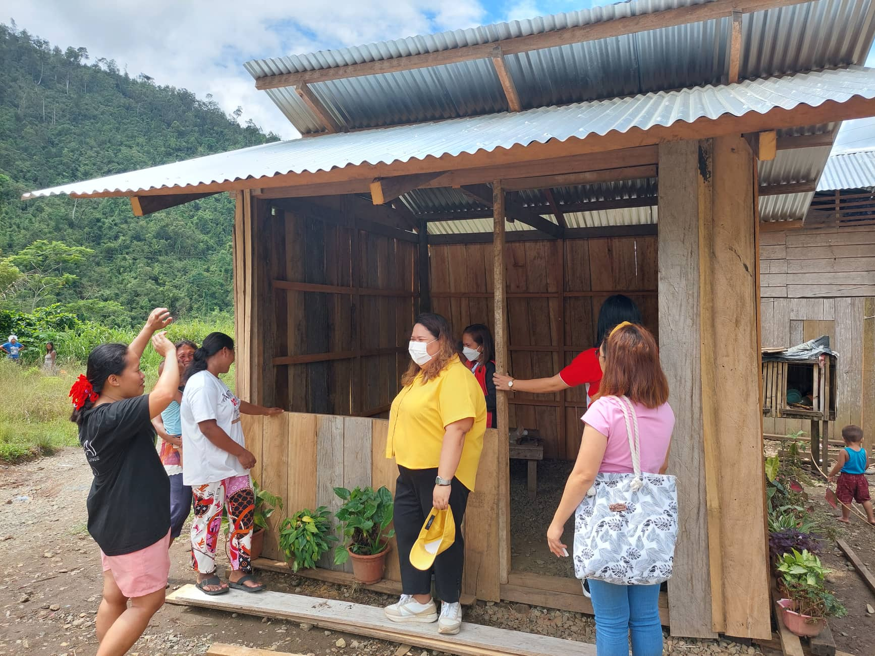 Dswd Caraga Conducts Project Site Validation In Agnor Towns Dswd Field Office Caraga