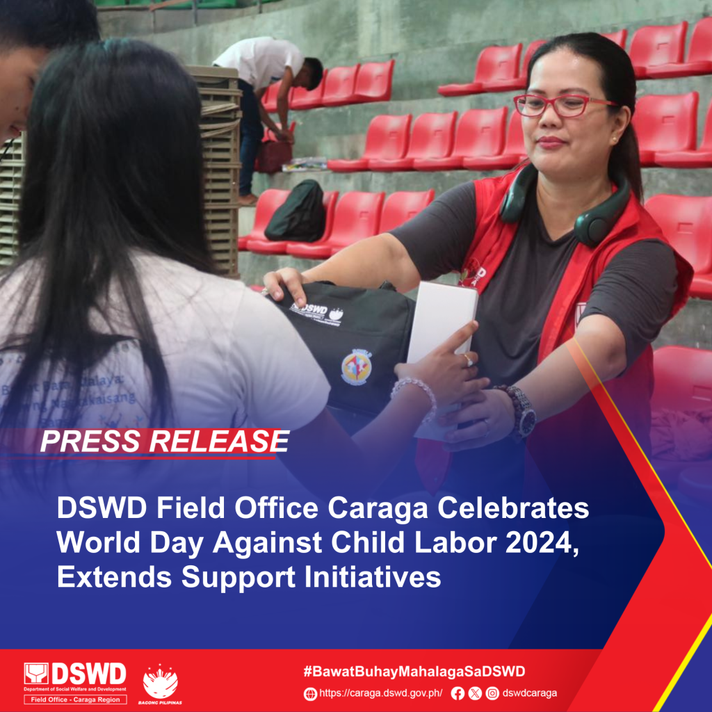 DSWD Field Office Caraga Celebrates World Day Against Child Labor 2024